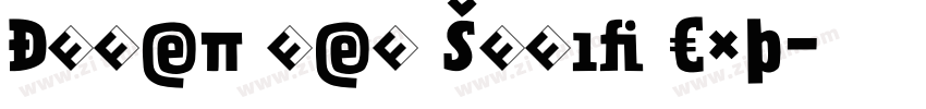 Dream Han Serif Exp字体转换 Dream Han Serif Exp字体转换